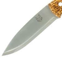 Mk II TBS Boar Bushcraft Knife - Standard Sheath - Curly Birch